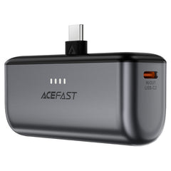 ACEFAST M9 Power Bank 5000mAh 20W – Foldable USB-C Plug, Dual Port, Fast Charging