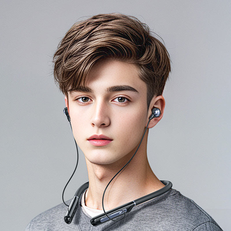 ACEFAST N5 Neck-Hanging Wireless Earphones – Bluetooth 5.4 | 30H Battery | USB-C | IPX4 | Skin-Friendly Silicone