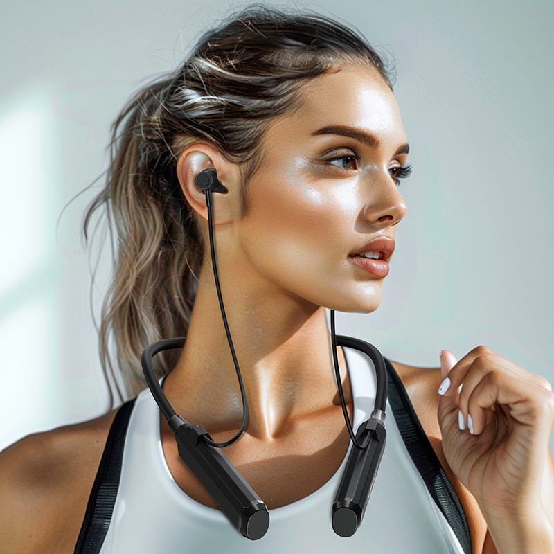 ACEFAST N6 Neck-Hanging Wireless Earphones – Bluetooth 5.4 | 130H Battery | LED Display | Bass Boost | Game Mode | IPX4