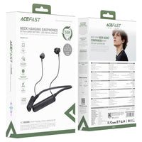 ACEFAST N8 Neck-Hanging Wireless Earphones – Bluetooth 6.0 | 55H Battery | LED Display | Bass Boost | Game Mode | IPX4