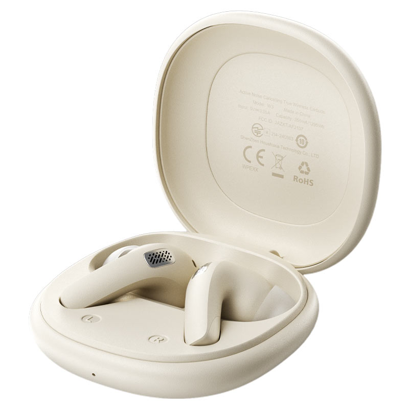 ACEFAST W3 ANC TWS Earbuds – 40dB Noise Cancellation | 4-Mic ENC | Bluetooth 5.4 | 30H Battery | IPX4