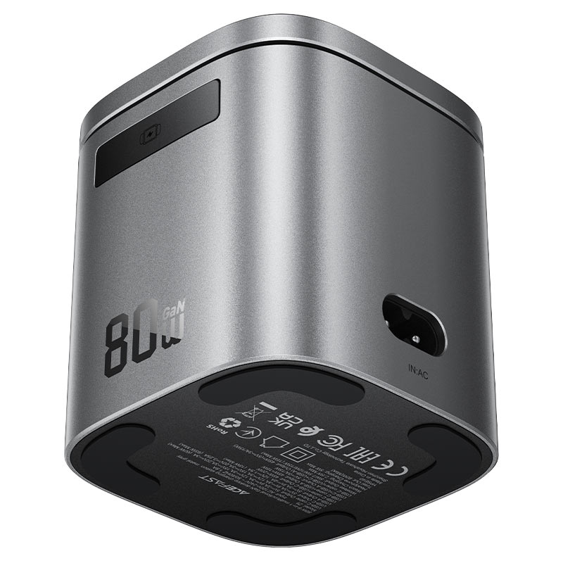 محطة شحن ACEFAST Z9 GaN 6 في 1 لاسلكي 80W مكتبي