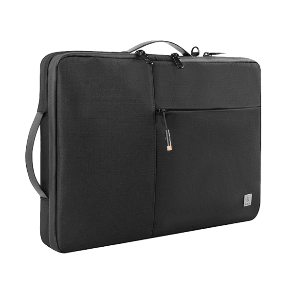 WIWU ALPHA DOUBLE LAYER SLEEVE BAG FOR 14" LAPTOP - BLACK