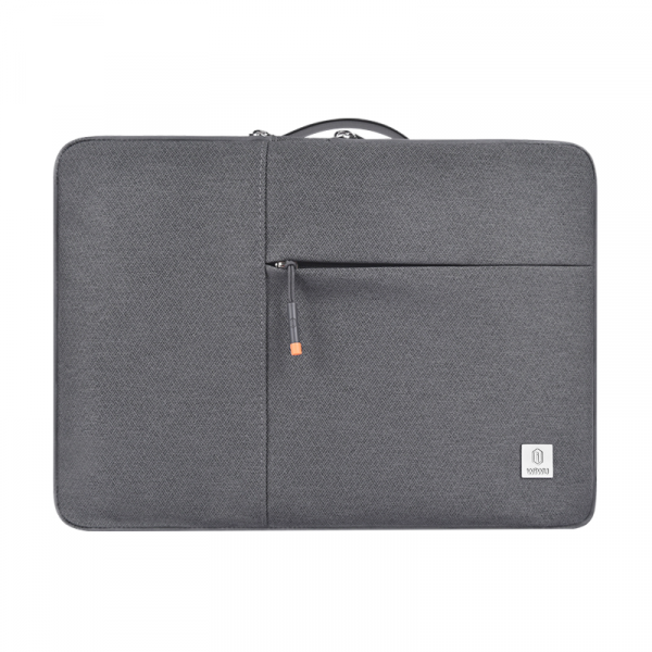 WIWU ALPHA DOUBLE LAYER SLEEVE BAG FOR 15.4" LAPTOP/16" MACBOOK - GRAY