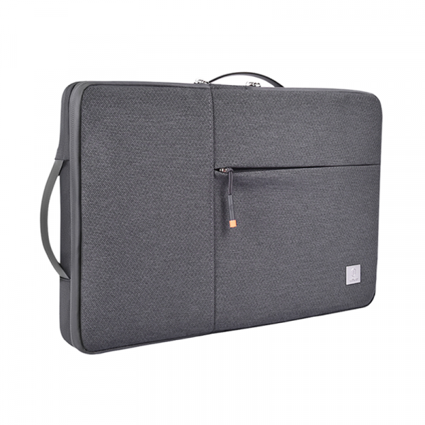 WIWU ALPHA DOUBLE LAYER SLEEVE BAG FOR 15.4" LAPTOP/16" MACBOOK - GRAY