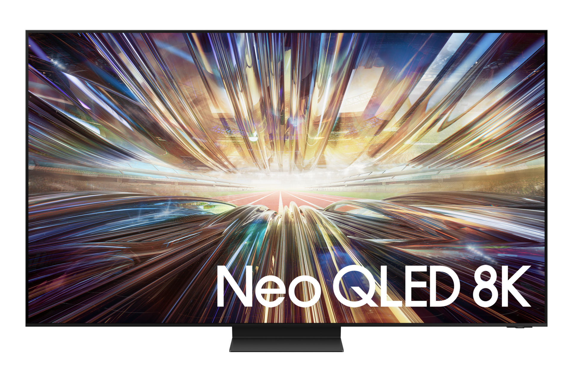 Samsung QA75QN800DUXTW 75 inch Neo QLED 8K Smart TV Black — Front View