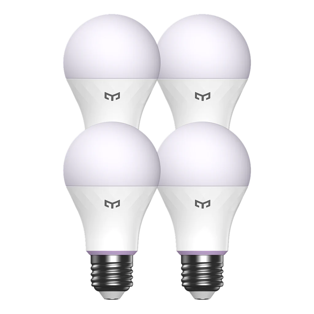 Yeelight Smart LED Bulb W4 Lite Color - 4 Packs