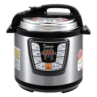 B NATIONAL Luxurious 6 liter stainless steel electric pressure cooker