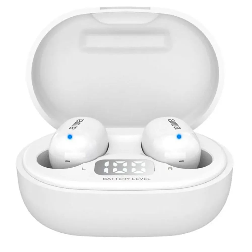 Aiwa EBTW-150 MKII True Wireless Earbuds White