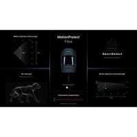 Ajax MotionProtect Fibra Wired indoor motion detector Black