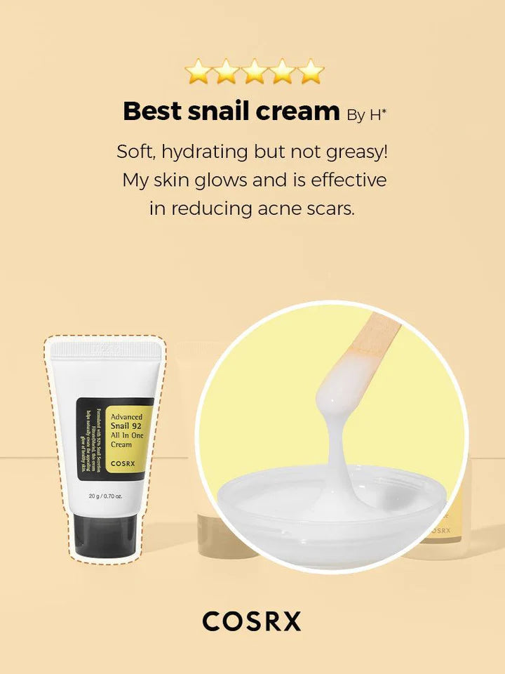 COSRX Snail Kit – 4-Step Set for Skin Repair & Hydration