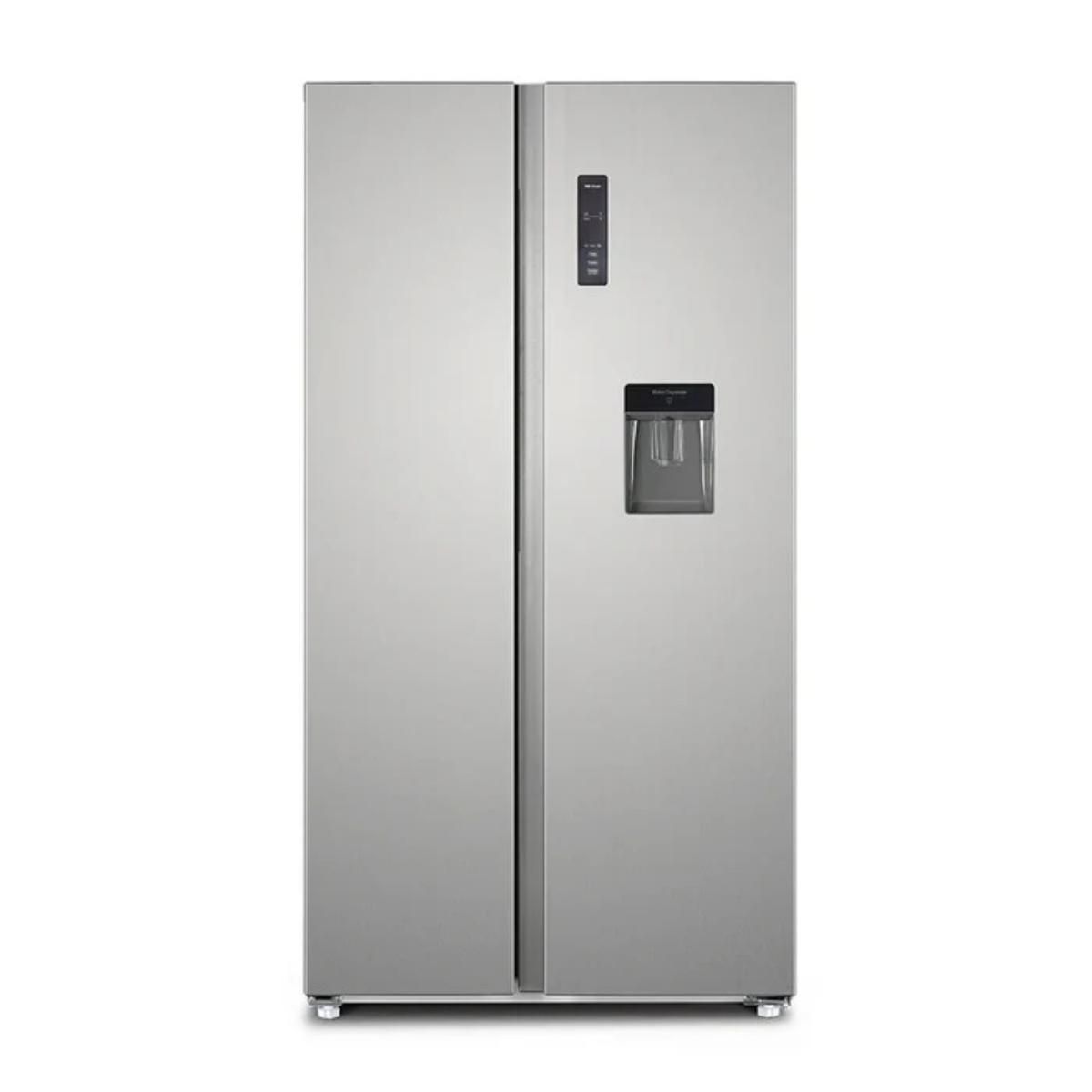 CHiQ 525L Side-by-Side Refrigerator Inverter No Frost - Silver