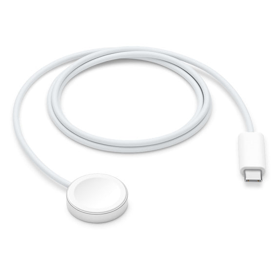 Apple Watch Magnetic Fast Charger to USB-C Cable 1m - White