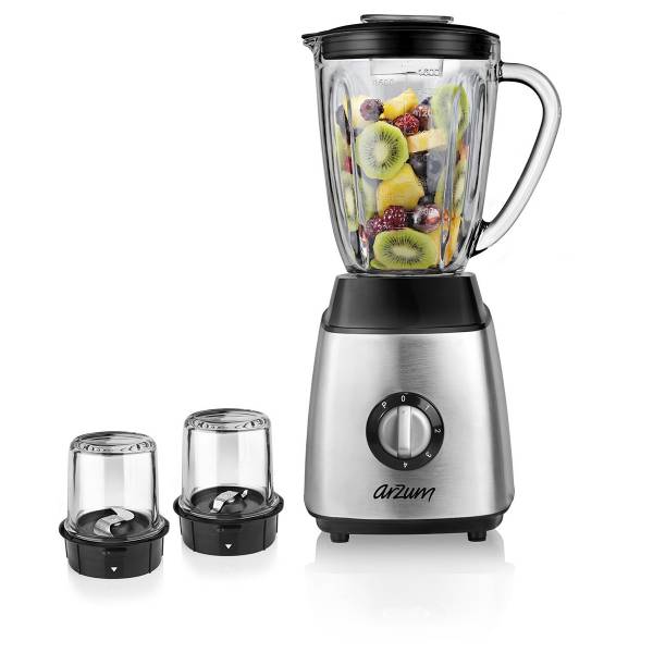 Arzum Maxi-blend Glass Liquidiser 600W 1600ml Stainless Steel Arzum Maxi-blend Glass Liquidiser 600W 1600ml Stainless Steel