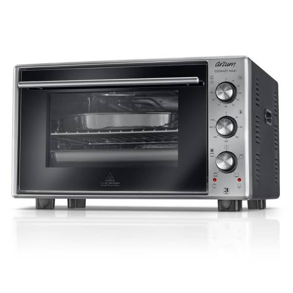 Arzum Cookart Maxi Oven - 50L 1600W Stainless Steel Arzum Cookart Maxi Oven - 50L 1600W Stainless Steel