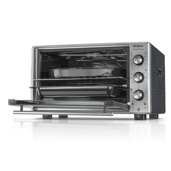 Arzum Cookart Maxi Oven - 50L 1600W Stainless Steel Arzum Cookart Maxi Oven - 50L 1600W Stainless Steel