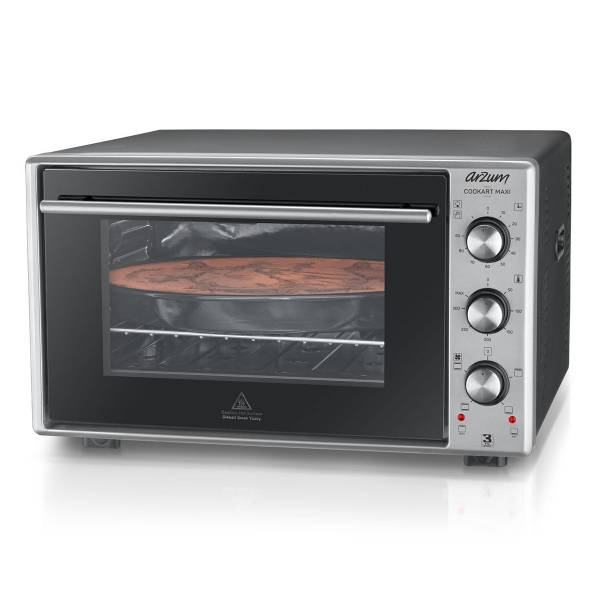 Arzum Cookart Maxi Oven - 50L 1600W Stainless Steel Arzum Cookart Maxi Oven - 50L 1600W Stainless Steel