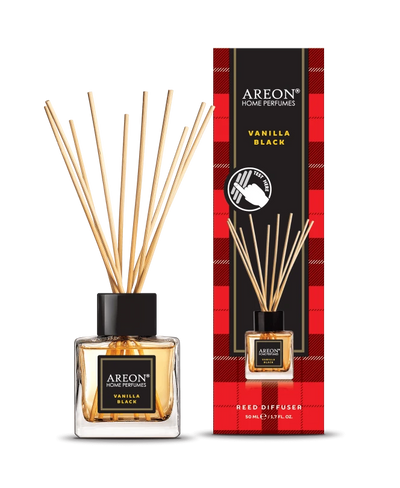AREON Perfume Sticks 50 ml For Home Vanilla Black Scent