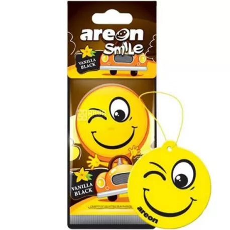 Areon Perfume Face Smile | Adorable Freshness for Your Car