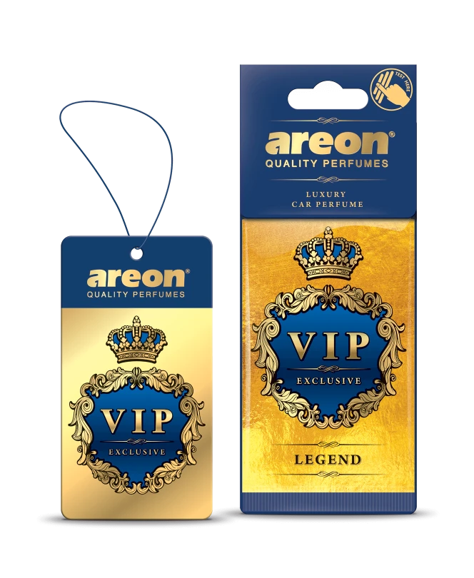 AREON VIP Hanging Car Air Freshener, Legend