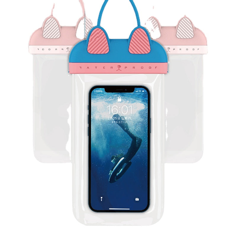 WiWU Kitty Waterproof Bag TPU Storage Bag for Swimming WiWU Kitty Waterproof Bag TPU Storage Bag for Swimming