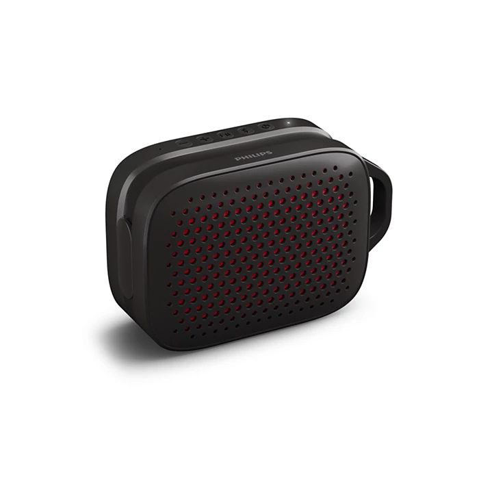 Philips TAS1209BK/37 Wireless Bluetooth Speaker – Black Philips TAS1209BK/37 Wireless Bluetooth Speaker – Black