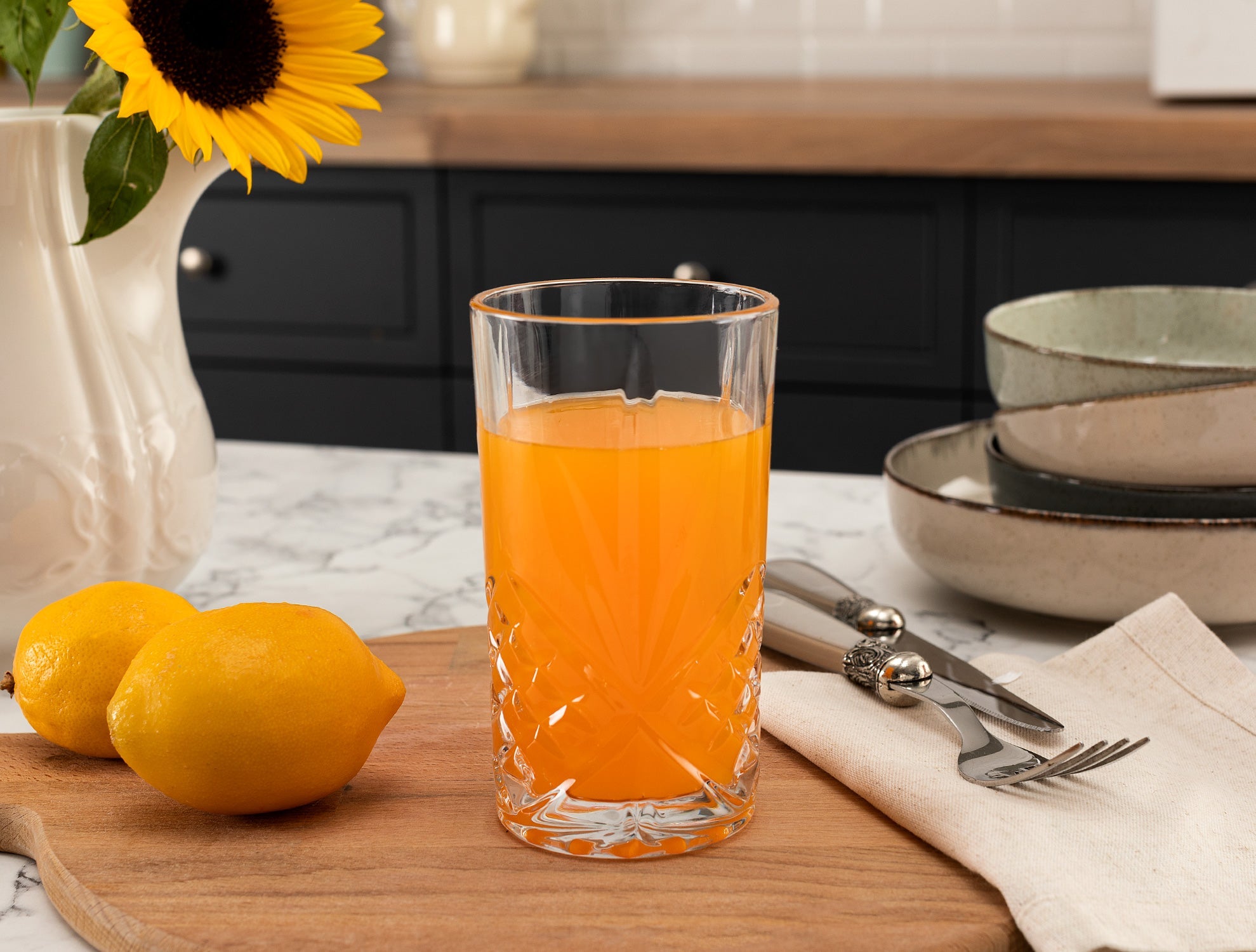 Aron 4-piece Beverage Glass Set - Madame Coco JO