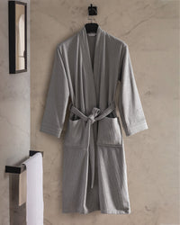 Stripe Kimono Unisex Bornoz - Madame Coco JO