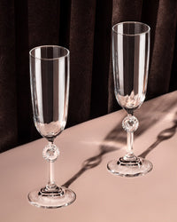 Lavinia 4-piece Champagne Glass Set - Madame Coco JO