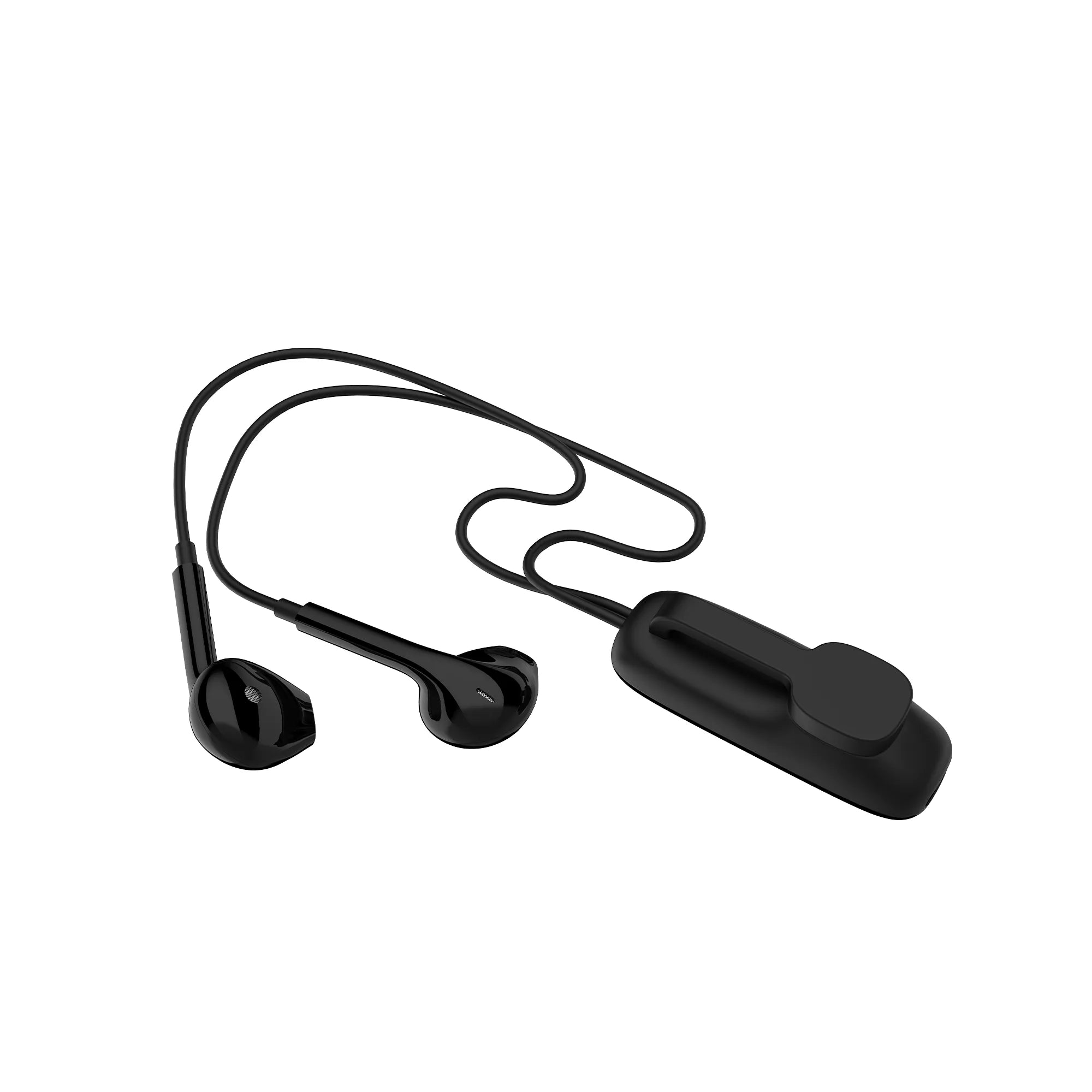 WiWU Bluetooth Wired Earphone with strong Mangetic Clamp Sports Earbuds Stereo Sound HiFi Wired Headphone with Mic