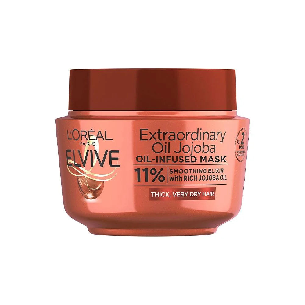 L'Oréal Elvive Jojoba Oil Hair Mask for Dry Hair 300ml