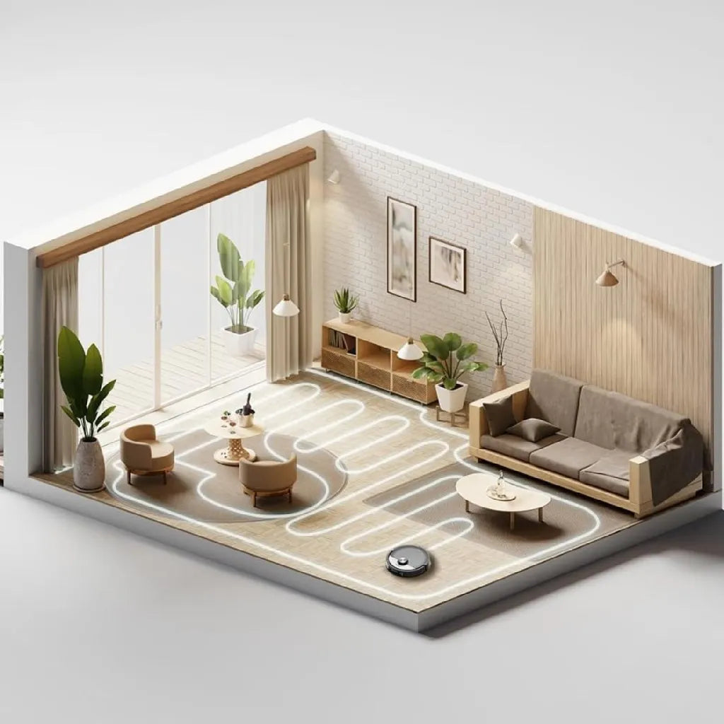 Cecotec Conga 15090 SpinArm Home&Wash Robot Vacuum Cleaner with Mop