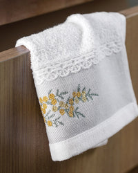 Pansy 2 Pack Hand Towel - Madame Coco JO