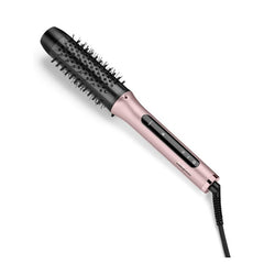 BaByliss Hot Air Brush , 28mm Heated Round Brush with Curl Function – HSB200SDE