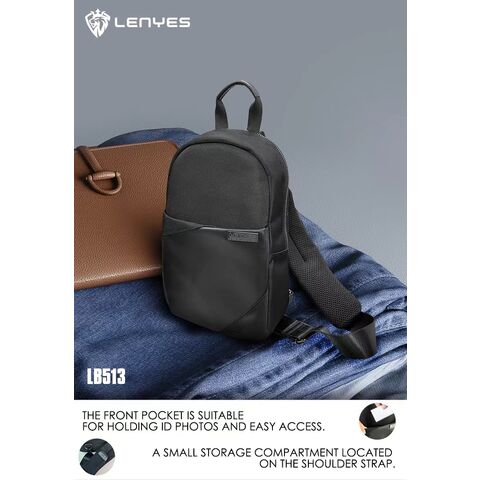 LENYES Fabric waterproof high-density and durable polyester Diagonal hanging BAG LENYES Fabric waterproof high-density and durable polyester Diagonal hanging BAG