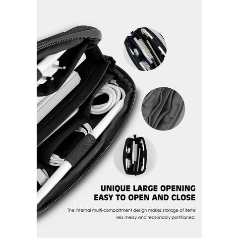 LENYES Waterproof Protecting the Contents of the Bag Compact - Black LENYES Waterproof Protecting the Contents of the Bag Compact - Black