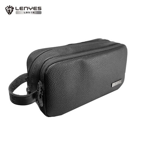LENYES flexible and durable SBS zipper large capacity storage Genuine leather handbag LENYES flexible and durable SBS zipper large capacity storage Genuine leather handbag