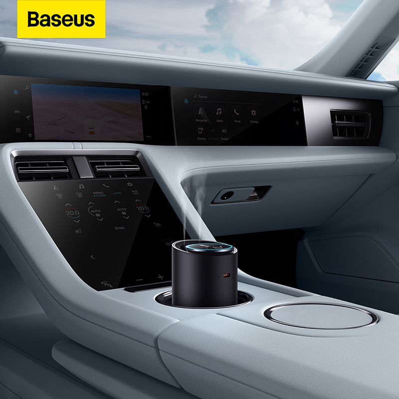 Baseus Wisdom Car Aromatherapy Diffuser Dual-Port Cup Holder