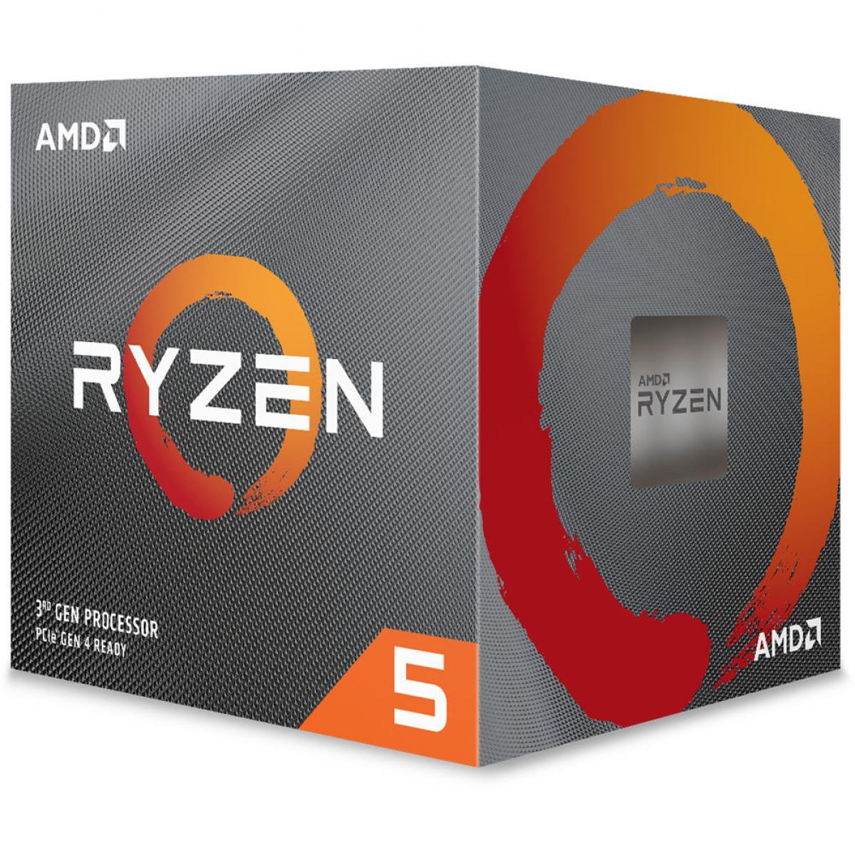 معالج AMD Ryzen™ 5 3500X سداسي النواة و6 خيوط بسرعة تصل إلى 4.1 جيجاهرتز