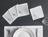 Gardenia 4 Pcs Coaster - Madame Coco JO