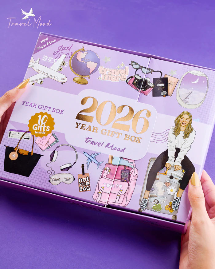 Mofkera Agenda Gift Set 2026 – Travel - Pre Order Mofkera Agenda Gift Set 2026 – Travel - Pre Order