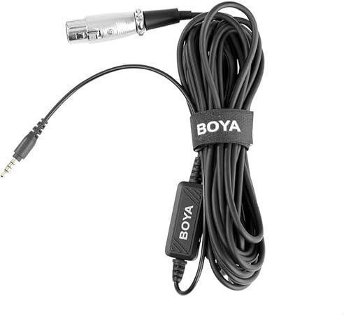BOYA BY-BCA6 XLR to 3.5mm Mic Cable for Smartphone & Camera BOYA BY-BCA6 XLR to 3.5mm Mic Cable for Smartphone & Camera