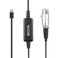 BOYA BY-BCA7 XLR to Lightning Adapter Cable for iPhone