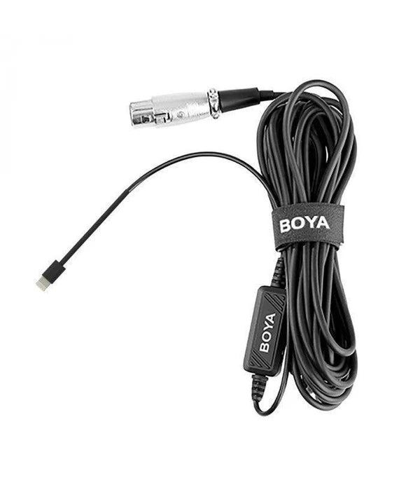 BOYA BY-BCA7 XLR to Lightning Adapter Cable for iPhone BOYA BY-BCA7 XLR to Lightning Adapter Cable for iPhone