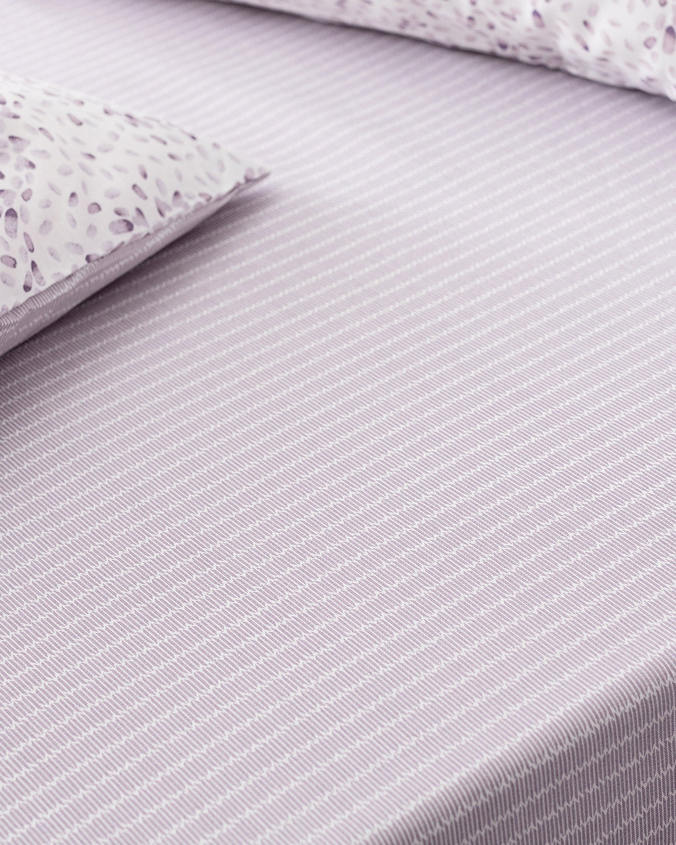 Octave Single Size Fitted Duvet Cover Set - Ranforce Patterned - Madame Coco JO