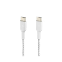 Belkin Braided USB-C to USB-C Cable 60W (1m / 2 packs) CAB004bt1MWH2PK