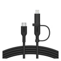 Belkin 2-in-1 Cable with USB-C and Lightning Connector 1.5M CAC003hq1.5M