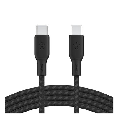 Belkin Braided USB-C to USB-C Cable 100W 3M CAB014bt3M