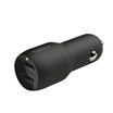 Belkin Dual USB-A Car Charger 24W CCB001btBK