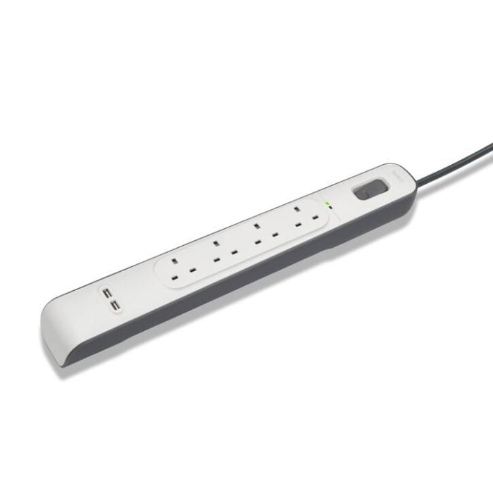 Belkin 2.4 Amp USB Charging 4-outlet Surge Protection Strip BSV401af2M